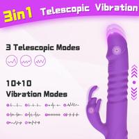 Sexual World Aise Bionic Design İleri Geri Hareketli Rabbit Vibratör