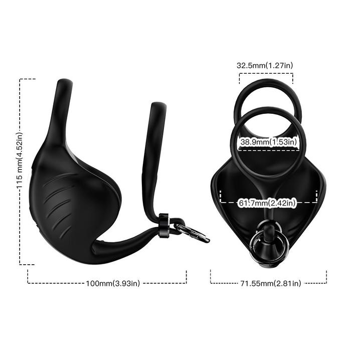 Sexual World Fun Bag Testicle Vibe Testis Vibratör