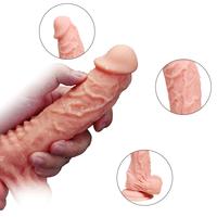 Sexual World Mars Dildo 18.5 cm İçi Boş Belden Bağlamalı Realistik Penis