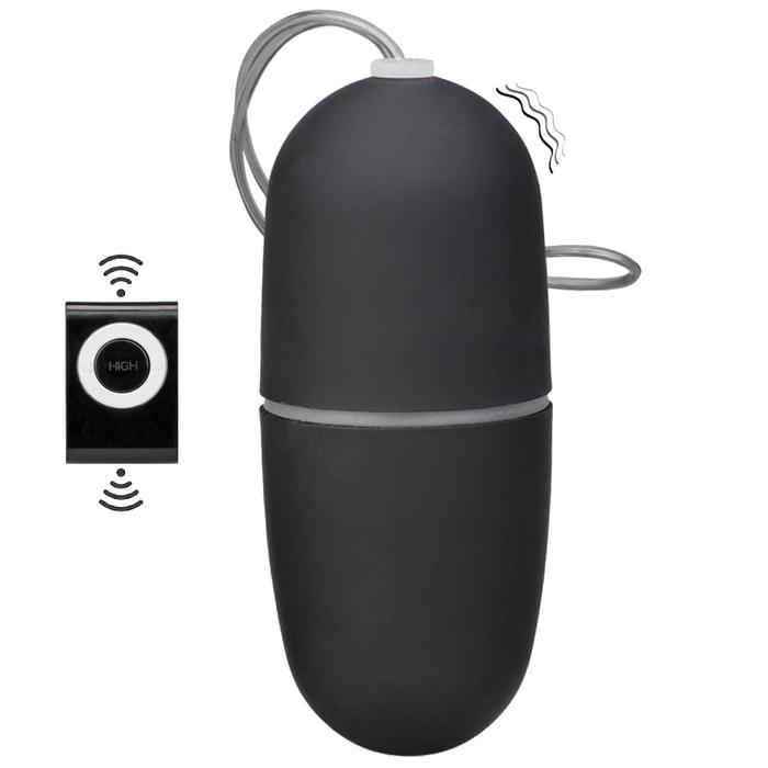 Sexual World Remote Control Egg Vibe Giyilebilir Mini Vibratör-Black