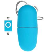 Sexual World Remote Control Egg Vibe Giyilebilir Mini Vibratör-Blue