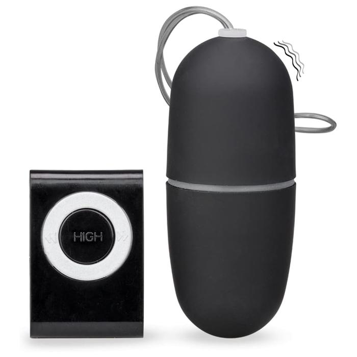 Sexual World Remote Control Egg Vibe Giyilebilir Mini Vibratör-Black