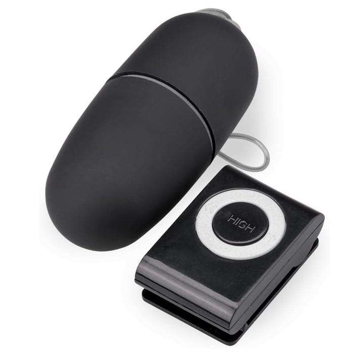 Sexual World Remote Control Egg Vibe Giyilebilir Mini Vibratör-Black