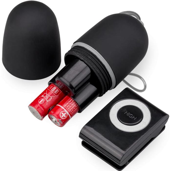 Sexual World Remote Control Egg Vibe Giyilebilir Mini Vibratör-Black