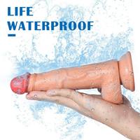 Shequ Archie Vibrating Dildo 20 Mod Titreşimli Realistik Penis 21 cm SQ-WBE10042