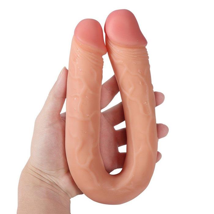 Shequ Blake U-Shape Blake Çift Taraflı Realistik Penis XS-WBC10070