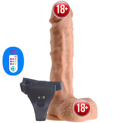 Shequ Bronte Rotating Dildo Titreşimli Dönebilen Kemerli Realistik Penis