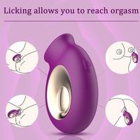 Shequ Cash Sucking Emiş Güçlü ve Dil Hareket Özellikli Vibratör