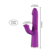 Shequ Connor İleri Geri ve Klitoral Dil Hareketli Rabbit Vibratör SQ-V10112