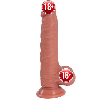 Shequ Dildo Series Beau 21.5 cm Natural Doku Realistik Penis SQ-WBD10041