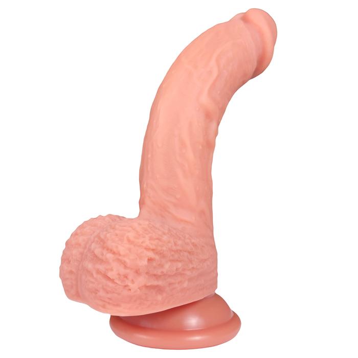 Shequ Dildo Series Natural Doku Deans Kıkırdak Katmanlı Realistik Penis SQ-WBD10007