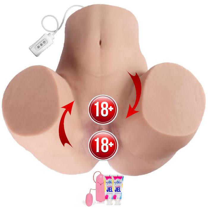 Shequ Gina Sex Big Fat Ass Sucking Masturbator Emiş Güçlü Realistik Kalça ve Jel Paket