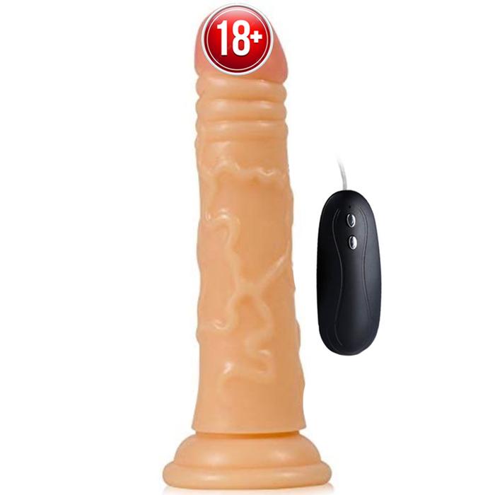Shequ Glenn Vibrating Dildo 6.5 İnc Titreşimli Realistik Penis