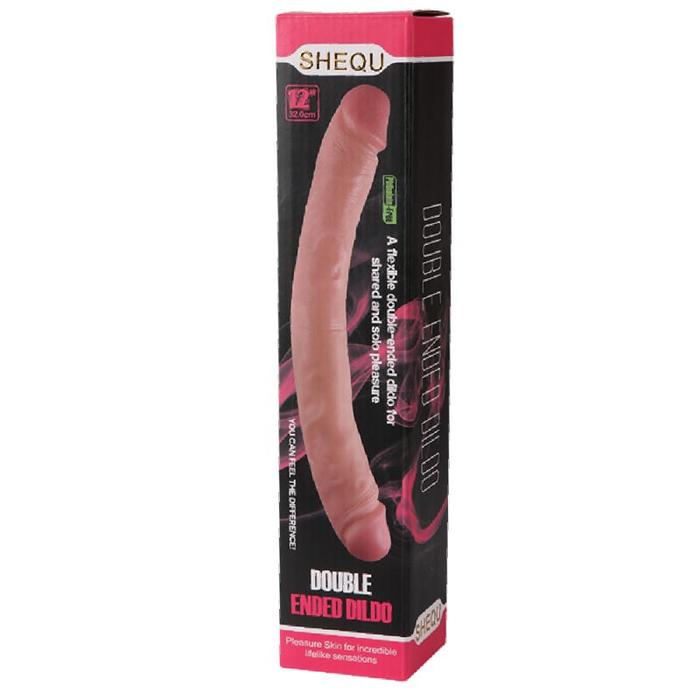 Shequ Grover Large 38 cm Flexible Çift Taraflı Penis XS-WBC10067-L