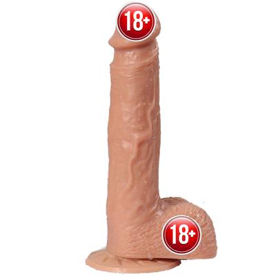 Shequ Hill Telescopic Dildo İleri Geri Hareketli Realistik Penis