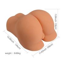 Shequ Janice Realistic Pussy Titreşimli Realistik Kalça ve Jel