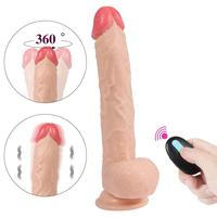 Shequ Jeff Swaying Dildo Hareketli Dönebilen 23 cm Realistik Penis