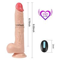 Shequ Jeff Swaying Dildo Hareketli Dönebilen 23 cm Realistik Penis