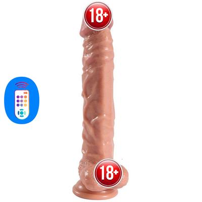 Shequ Jihad Knight 10.5'' Rotating Dildo Dönebilen Hareketli Realistik Penis