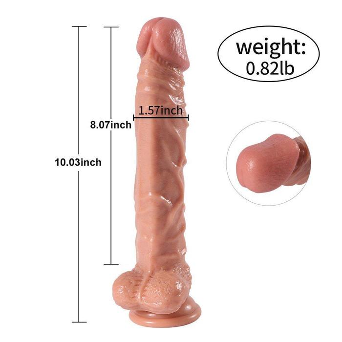 Shequ Jihad Knight Kemerli Rotating Dildo Dönebilen Hareketli Realistik Penis