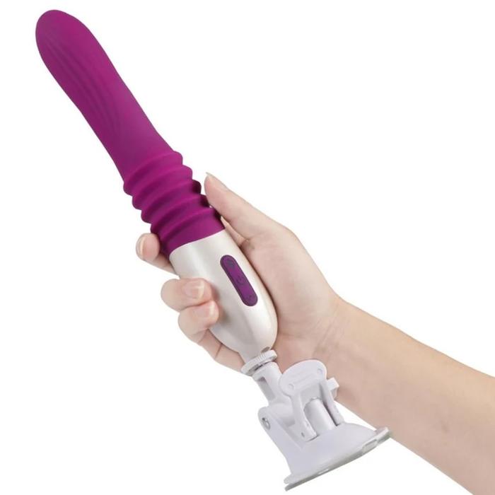 Shequ Mason 7 Mod Thrusting Vibe Sabitlenebilir İleri Geri Hareketli Vibratör