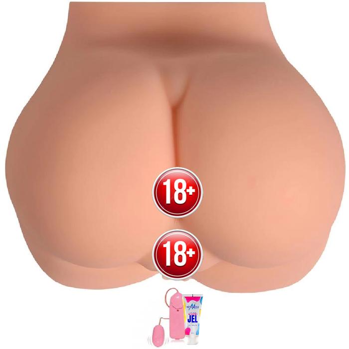 Shequ Morias Buble Butt Pussy Titreşimli Realistik Kalça SQ-MA50007