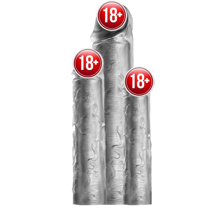 Shequ Penis Sleeve Set Trans Farklı Boy Penis Kılıfı Seti