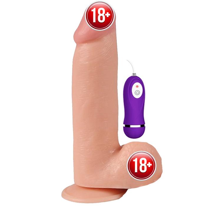 Shequ Phantom Vibrating Dildo 20 cm Titreşimli Realistik Penis SQ-WBC10037-V