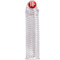 Shequ Phil Penis Sleeve Silikon Şeffaf Penis Kılıfı SQ-ML10011