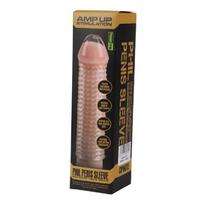 Shequ Phil Penis Sleeve Silikon Şeffaf Penis Kılıfı SQ-ML10011