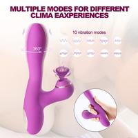 Shequ Sandy Emiş Güçlü ve Dönebilen Hareketli Rabbit Vibratör SQ-V10127