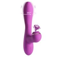 Shequ Sandy Emiş Güçlü ve Dönebilen Hareketli Rabbit Vibratör SQ-V10127