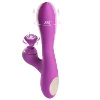 Shequ Sandy Emiş Güçlü ve Dönebilen Hareketli Rabbit Vibratör SQ-V10127