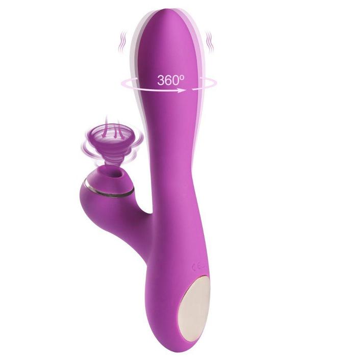 Shequ Sandy Emiş Güçlü ve Dönebilen Hareketli Rabbit Vibratör SQ-V10127