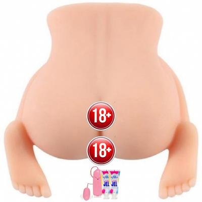 Shequ Sexy Ass Boby Hip Ass Titreşimli Realistik Kalça Masturbator ve Jel