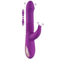 Shequ Wythe İleri Geri ve Klitoral Dil Hareketli Rabbit Vibratör SQ-V10113