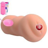 Shequ Xianger Pocket Pussy Titreşimli Realistik Vajina ve Kayganlaştırıcı Jel