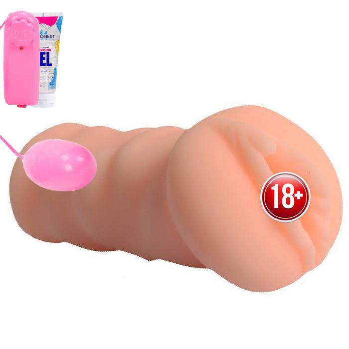 Shequ Xianger Shuanger Pocket Pussy Titreşimli Realistik Vajina ve Jel
