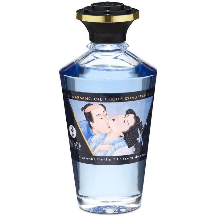 Shunga Aphrodisiac Warming Coconut Oil Isıtmalı Kokonat Aromalı Masaj Yağı 100 Ml.