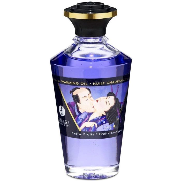 Shunga Aphrodisiac Warming Oil Exotic Fruits Iıstmalı Karışık Aromalı Masaj Yağı 100 Ml.