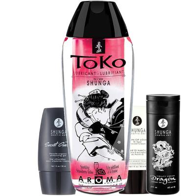Shunga Erotica Art Naughty Kit Çiftlere Özel Kayganlaştırıcı Set
