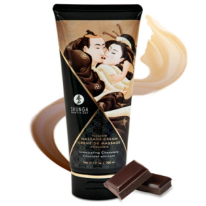 Shunga Kissable Massage Cream Chocolate 200 Ml
