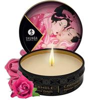 Shunga Mini Massage Candle Rose Petals 30 Ml Masaj Mumu