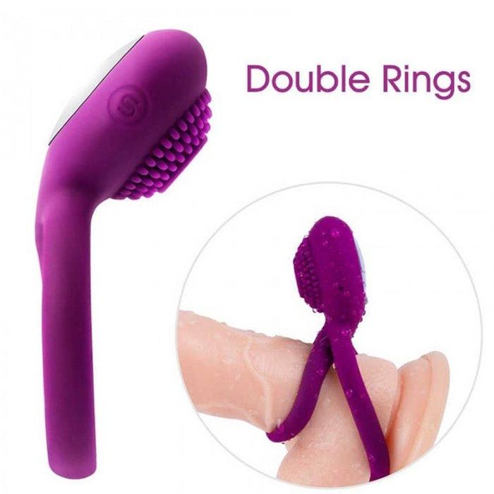 Svakom Tammy Vibrating Ring Purple Titreşimli ve Klitoris Uyarıcılı Vibratör