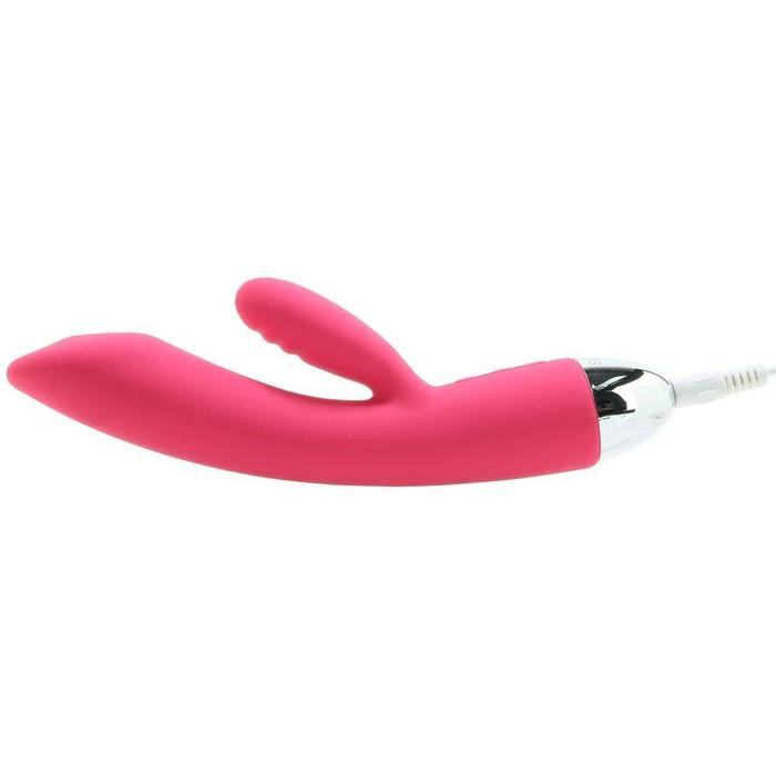 Svakom Trysta Dual-Motor Targeted Rolling-Bead Rabbit Vibrator Pink