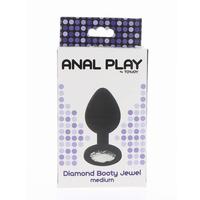 ToyJoy Anal Play Diamond Booty Jewel Medium Anal Plug