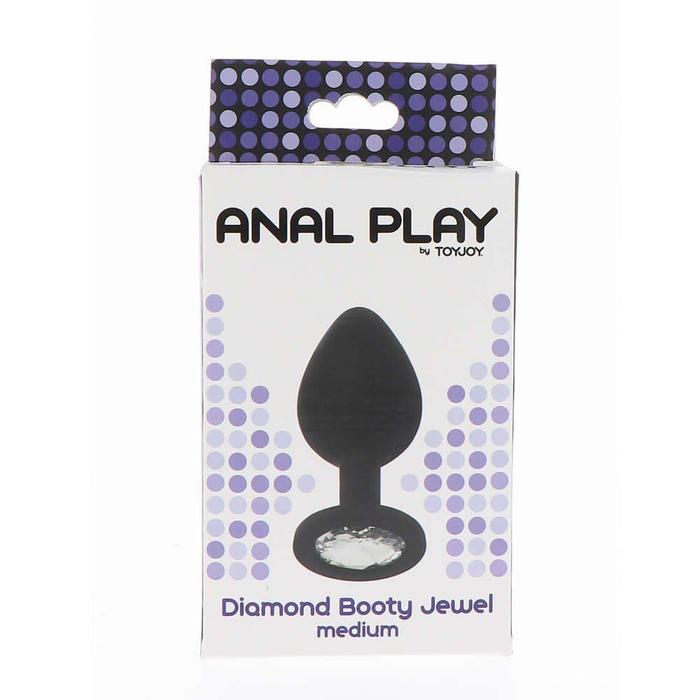 ToyJoy Anal Play Diamond Booty Jewel Medium Anal Plug