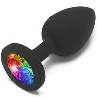ToyJoy Anal Play Rainbow Diamond Booty Jewel Small Anal Plug