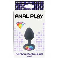 ToyJoy Anal Play Rainbow Diamond Booty Jewel Small Anal Plug