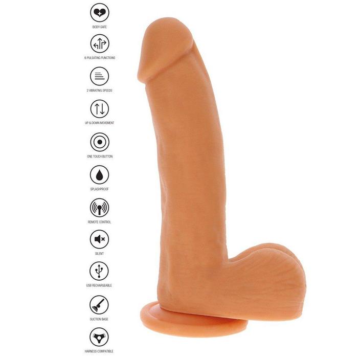 ToyJoy Get Real Naked Strapon Dildo Kemerli İleri Geri Hareketli Penis